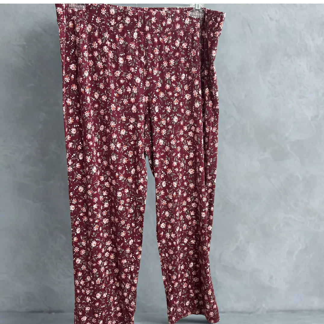 Lands' End® Floral Print Pants
