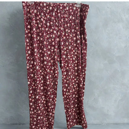 Lands' End® Floral Print Pants