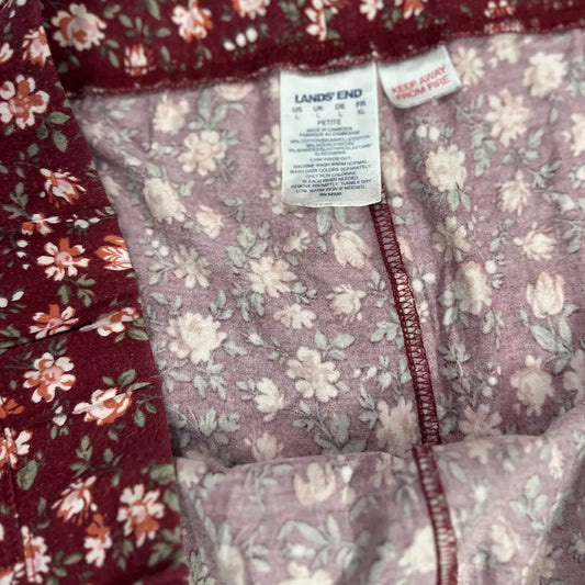 Lands' End® Floral Print Pants