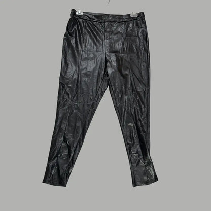 SHEIN®Leather-Look Leggings