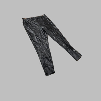 SHEIN®Leather-Look Leggings