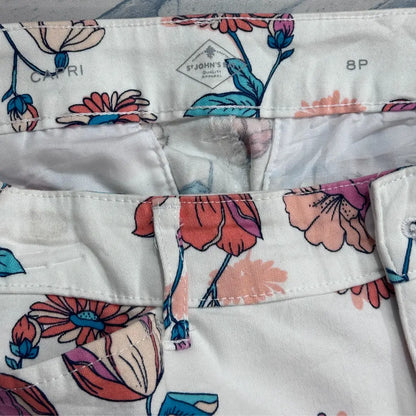 ST.JOHNS® floral capri pants