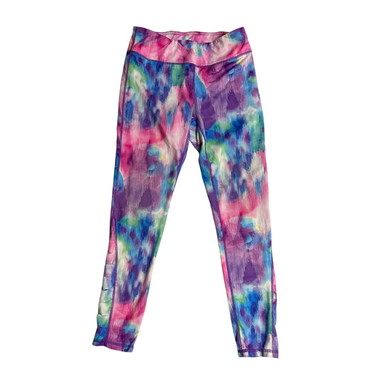 Multicolor Tie Dye Performance Active Leggings(M)