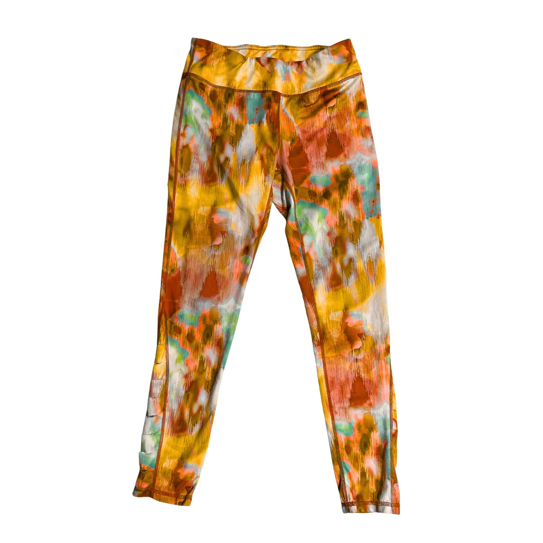 Autumn Splash High-Waist Active Leggings