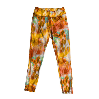 Autumn Splash High-Waist Active Leggings