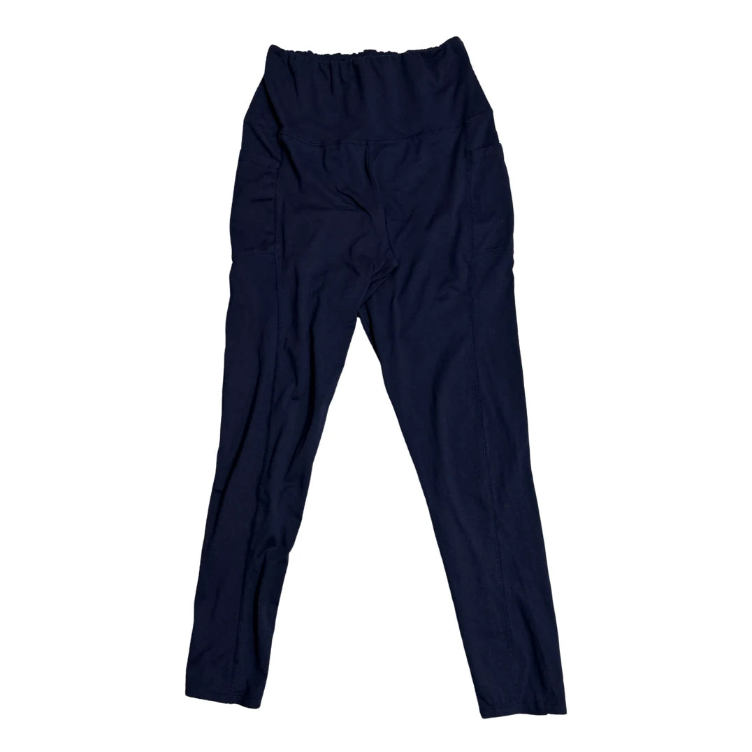 Classic Navy Performance Active Leggings(M)