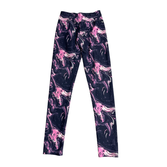 Marble Print Performance Active Leggings