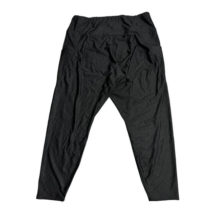 Essential Black Performance Active Leggings(XXL)