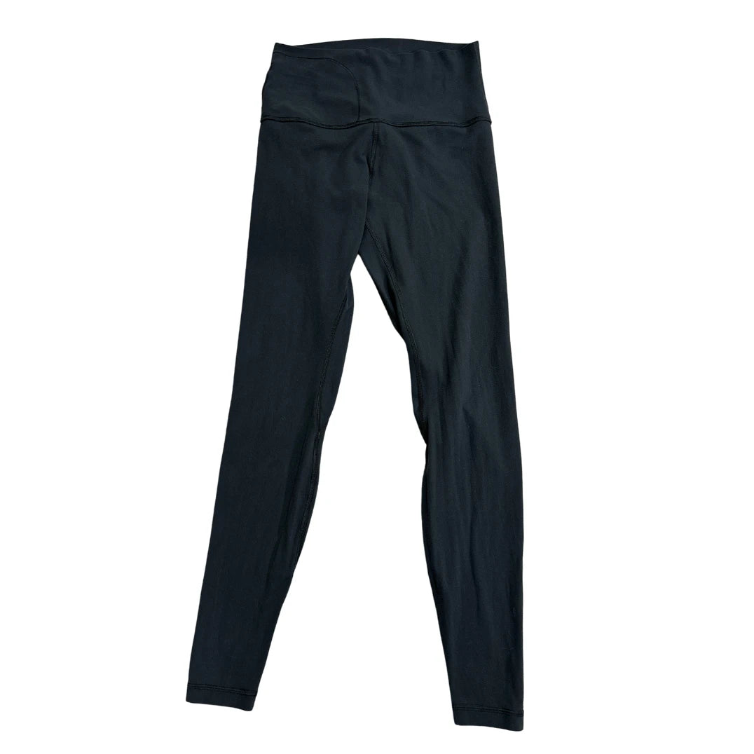 Essential Black High Rise Performance Leggings(M)