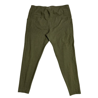 Athletic Works® Olive Green Active Comfort Leggings(XXL)