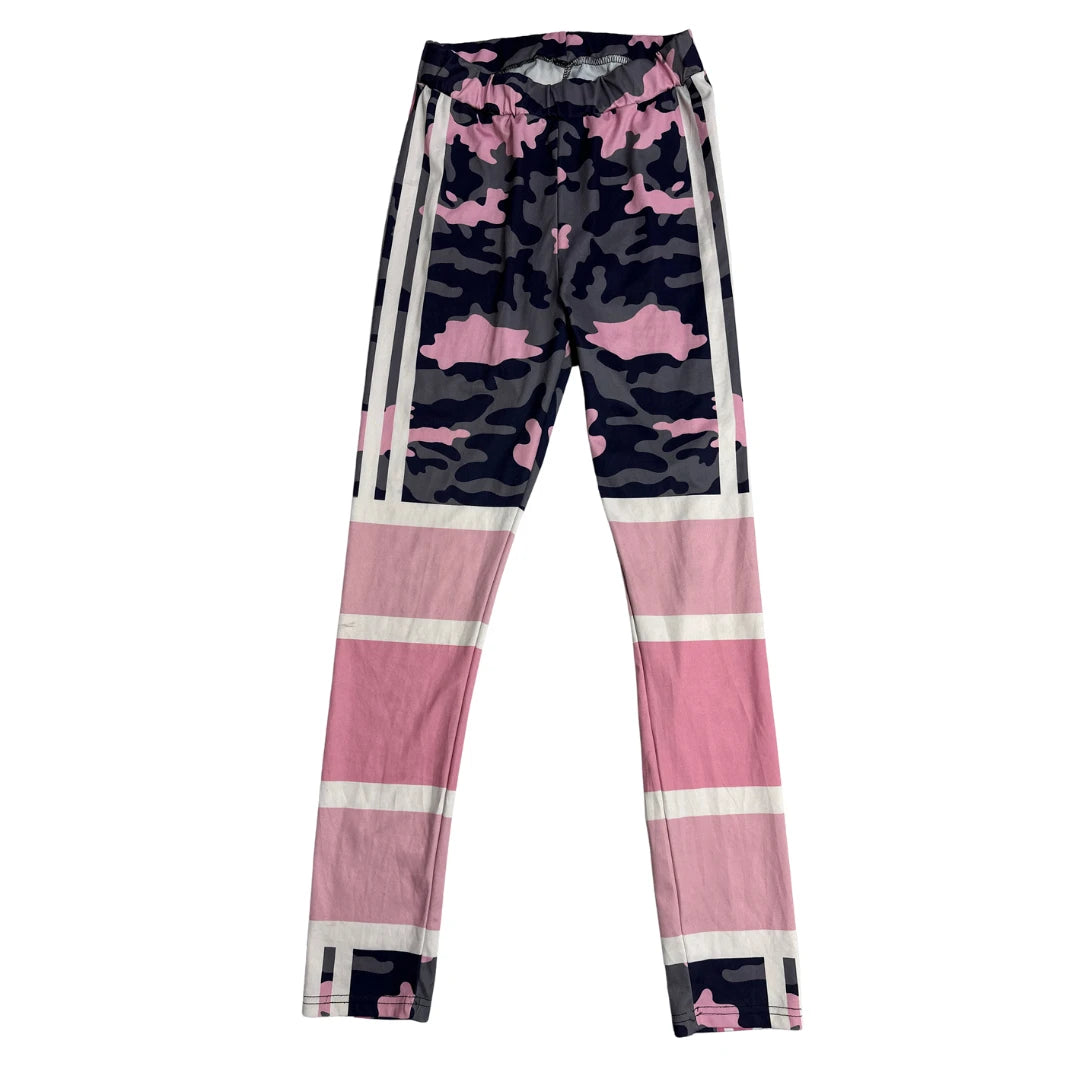 Adidas Graphic Camo Performance Leggings(M)
