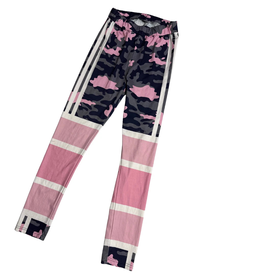 Adidas Graphic Camo Performance Leggings(M)