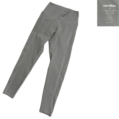 Colorfulkoala® Cool Grey Sculpt Performance Leggings(S)