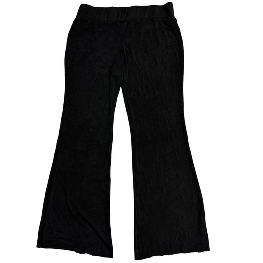 By & By® Textured Black Flare-Leg Pants