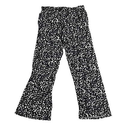 H&M ® Monochrome Animal Print Flare Pants