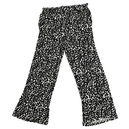 H&M ® Monochrome Animal Print Flare Pants