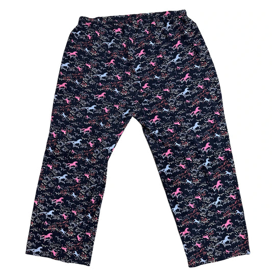 M&S® Navy Unicorn Print Lounge Pants