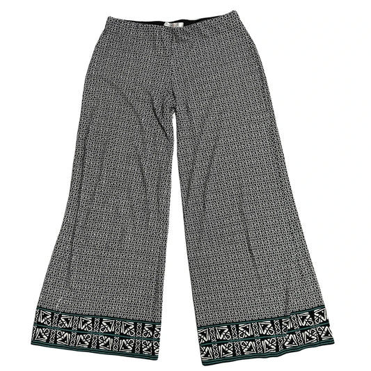 STUDIO M® Geometric Print Wide-Leg Palazzo Pants