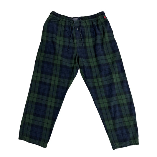 Polo ralph lauren® Classic Plaid Cotton Lounge Trousers by Polo Ralph Lauren 🟢