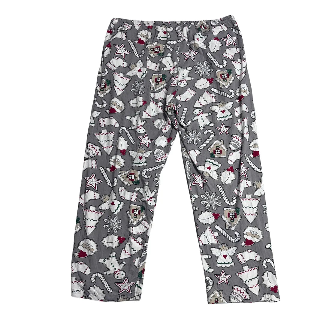 Pajama Gram ® Women’s Festive Print Cotton Lounge Pants 🎄