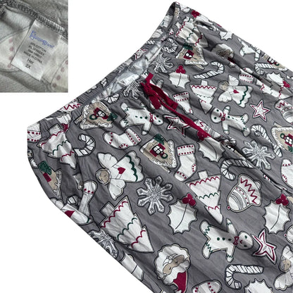 Pajama Gram ® Women’s Festive Print Cotton Lounge Pants 🎄