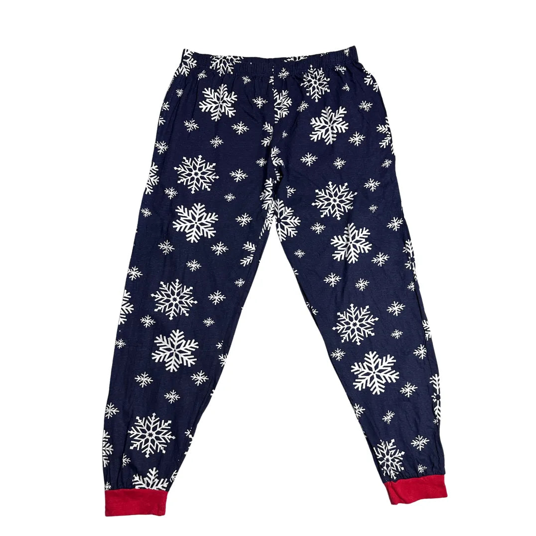 Men’s ®  Snowflake Print Cotton Lounge Pajama Pants ❄️
