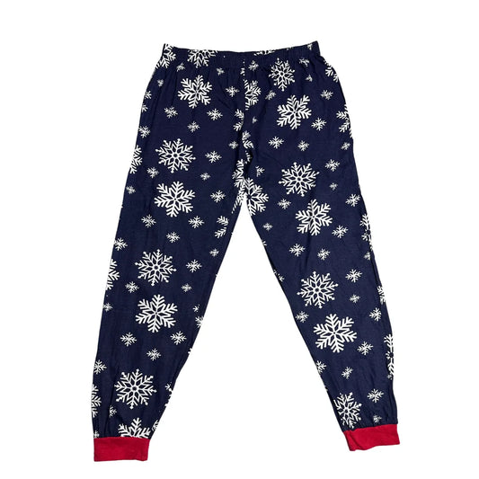Men’s ®  Snowflake Print Cotton Lounge Pajama Pants ❄️