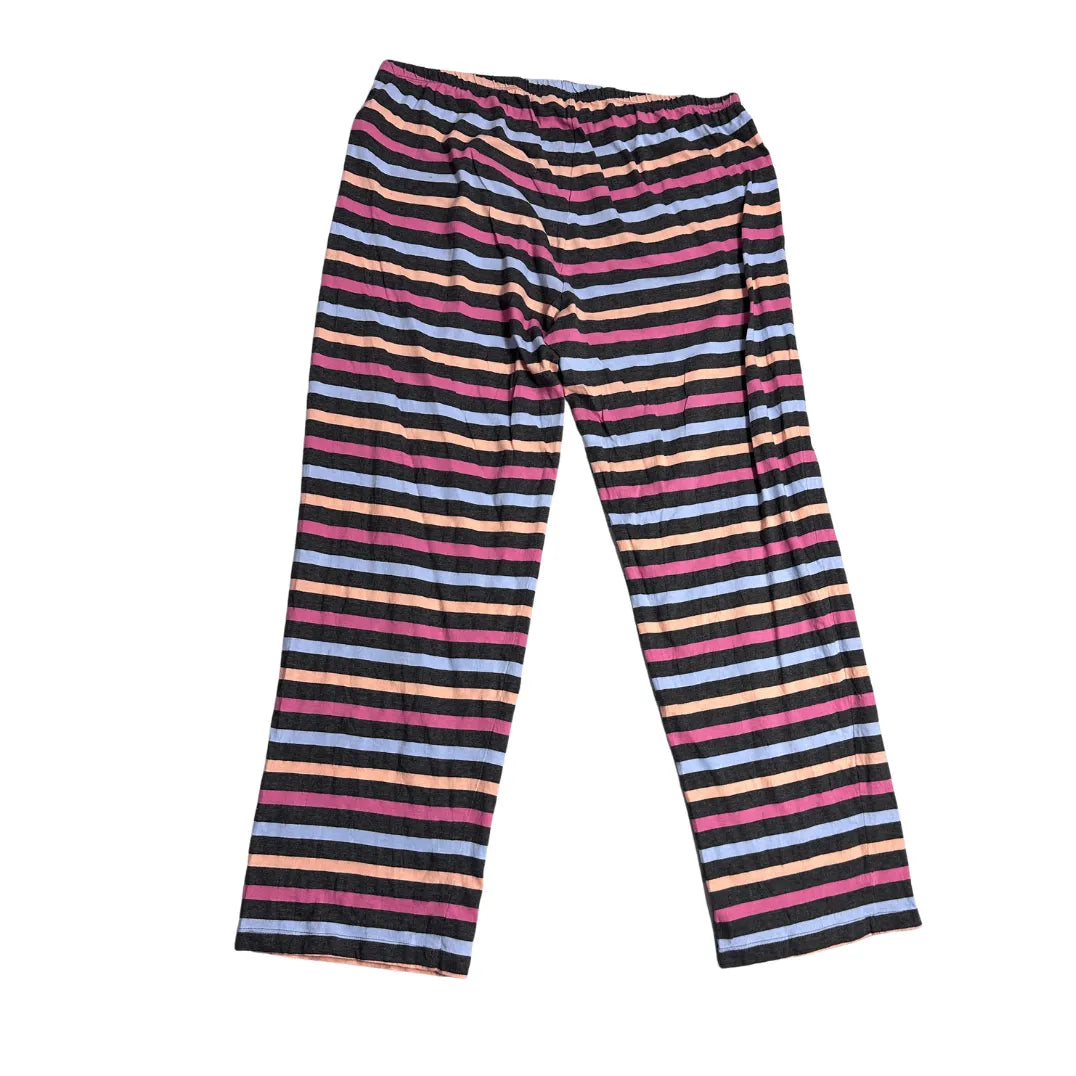 M&S ®  Women’s Multicolor Striped Lounge Pajama Pants 🌈