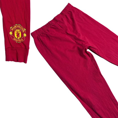 Manchester United Red Cotton Lounge Pajama Pants ⚽