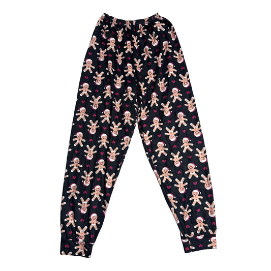 Women’s Gingerbread Print Cozy Lounge Pajama Pants 🍪