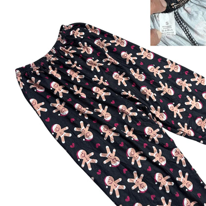 Women’s Gingerbread Print Cozy Lounge Pajama Pants 🍪