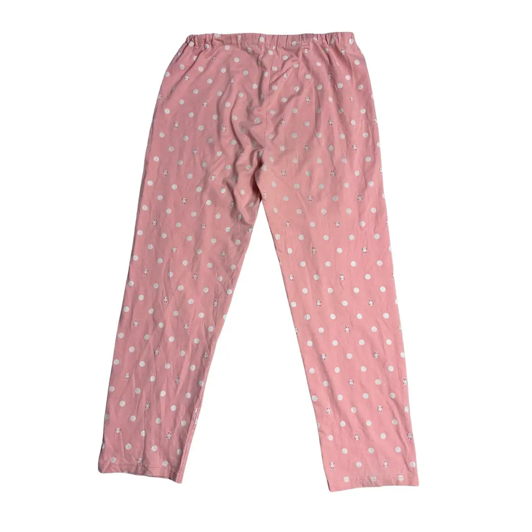 Cute Pink Polka Dot Sleep Pajama