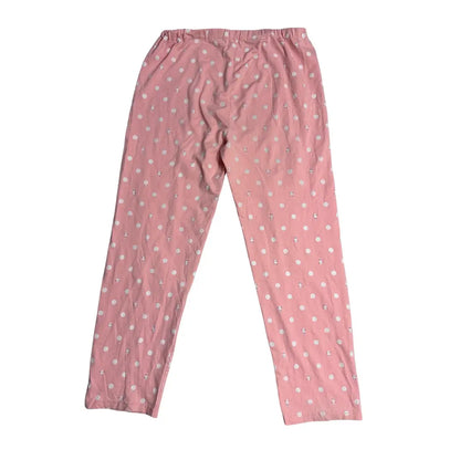 Cute Pink Polka Dot Sleep Pajama
