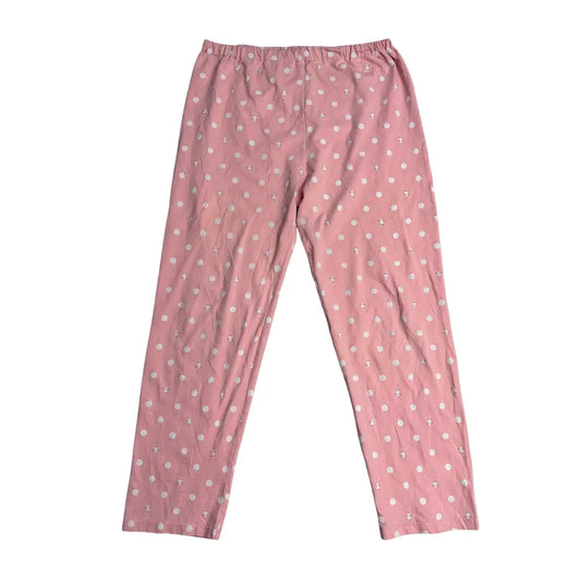 Cute Pink Polka Dot Sleep Pajama
