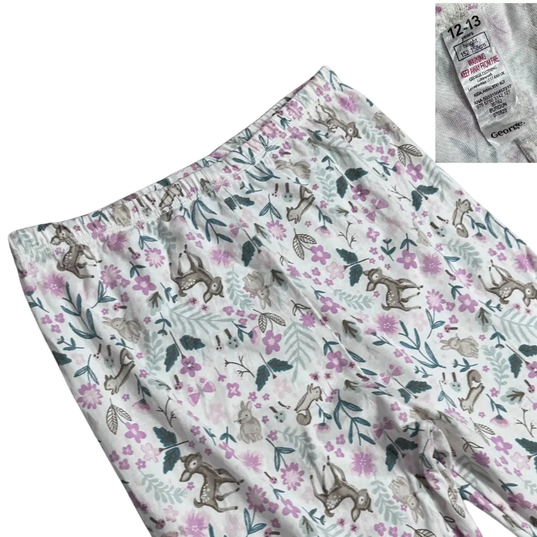 Cute Woodland Deer Print Sleep Pajama by George ®