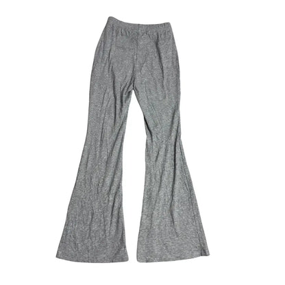 Shein ® Ribbed Grey Flared Lounge Pajama