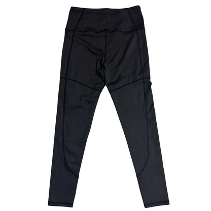 Black High-Waist Performance Leggings(S)