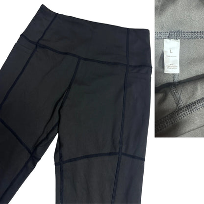 Black High-Waist Performance Leggings(S)