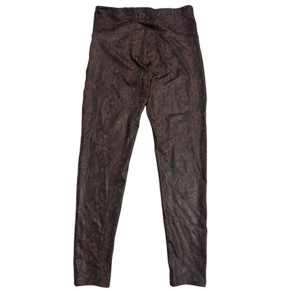 S2 Sports® Brown Snakeskin Print Leggings(S)