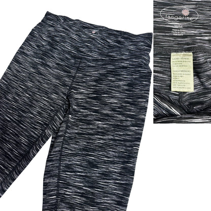 Tangerine® Black Space Dye Performance Leggings(M)