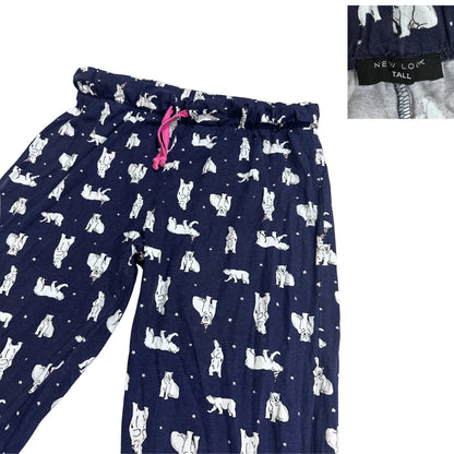New Look® Navy Polar Bear Lounge Pajama Bottoms 🐻🌙