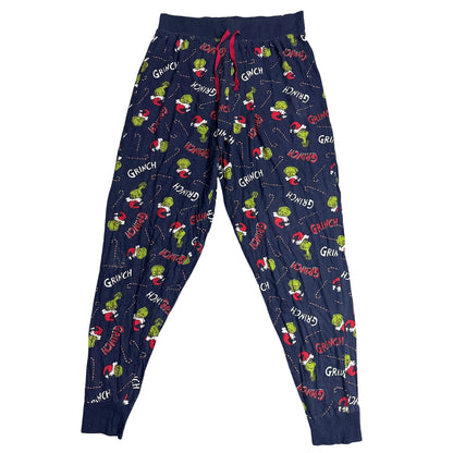 The Grinch Dr. Seuss® Navy Graphic Lounge Pajama Bottoms 🎄💚