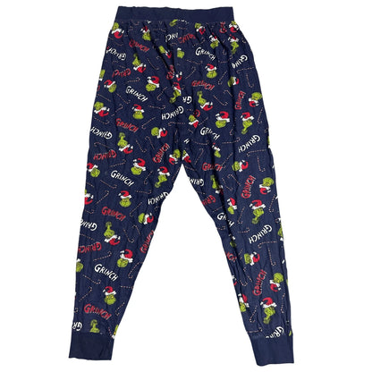 The Grinch Dr. Seuss® Navy Graphic Lounge Pajama Bottoms 🎄💚