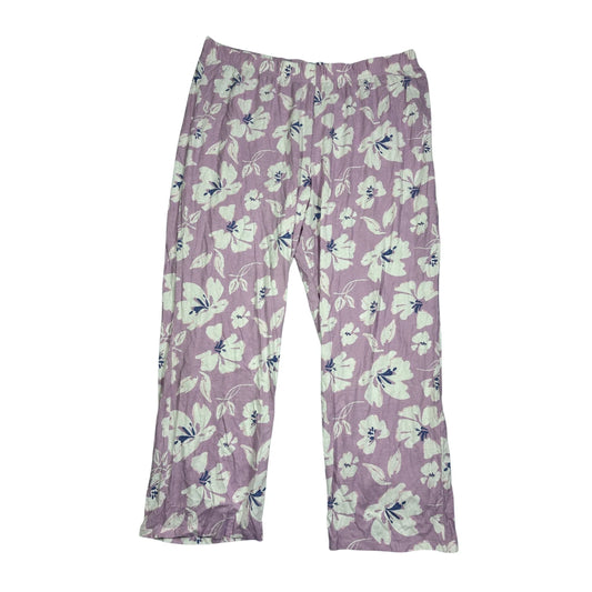 F&F® Lilac Floral Lounge Pajama Bottom(2XL)