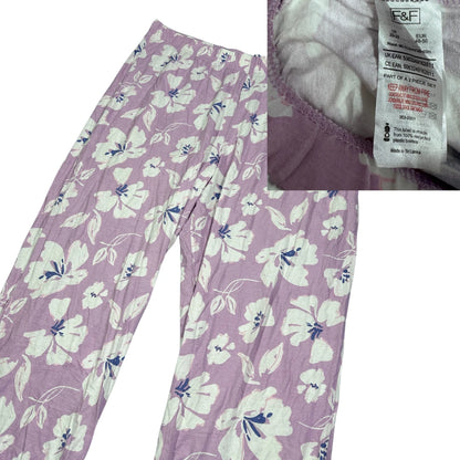 F&F® Lilac Floral Lounge Pajama Bottom(2XL)