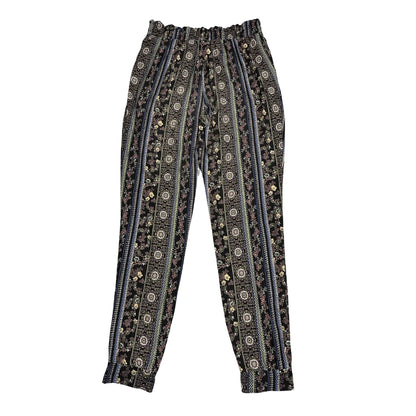 Mudd® Black Printed Casual Lounge Bottom(M)