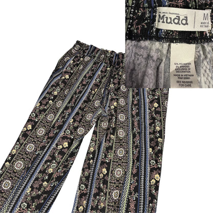 Mudd® Black Printed Casual Lounge Bottom(M)
