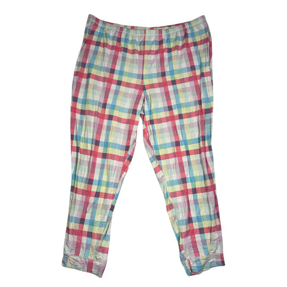Secret Treasures® Multicolor Check Lounge Pajama Bottom(2XL)