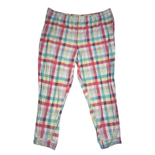 Secret Treasures® Multicolor Check Lounge Pajama Bottom(2XL)