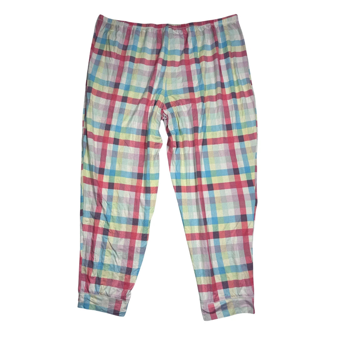 Secret Treasures® Multicolor Check Lounge Pajama Bottom(2XL)
